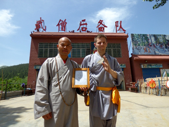 Back from China