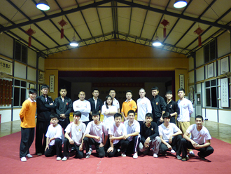 Back from China